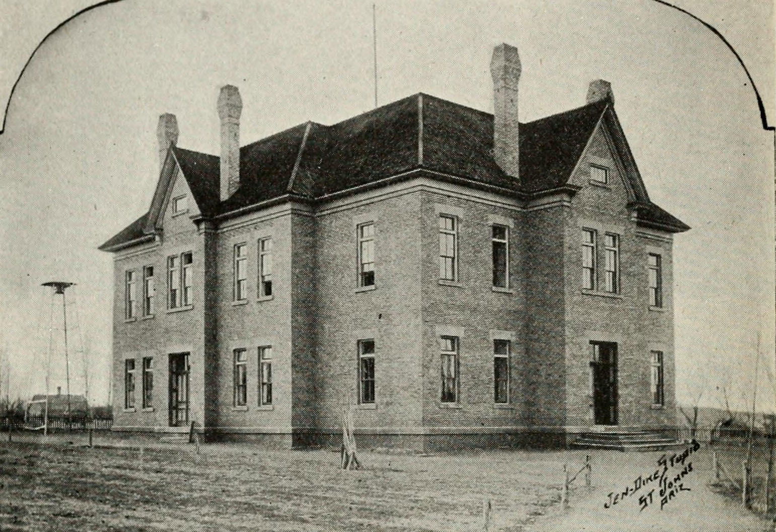 This is a photograph of the St. Johns Academy Building of The C…