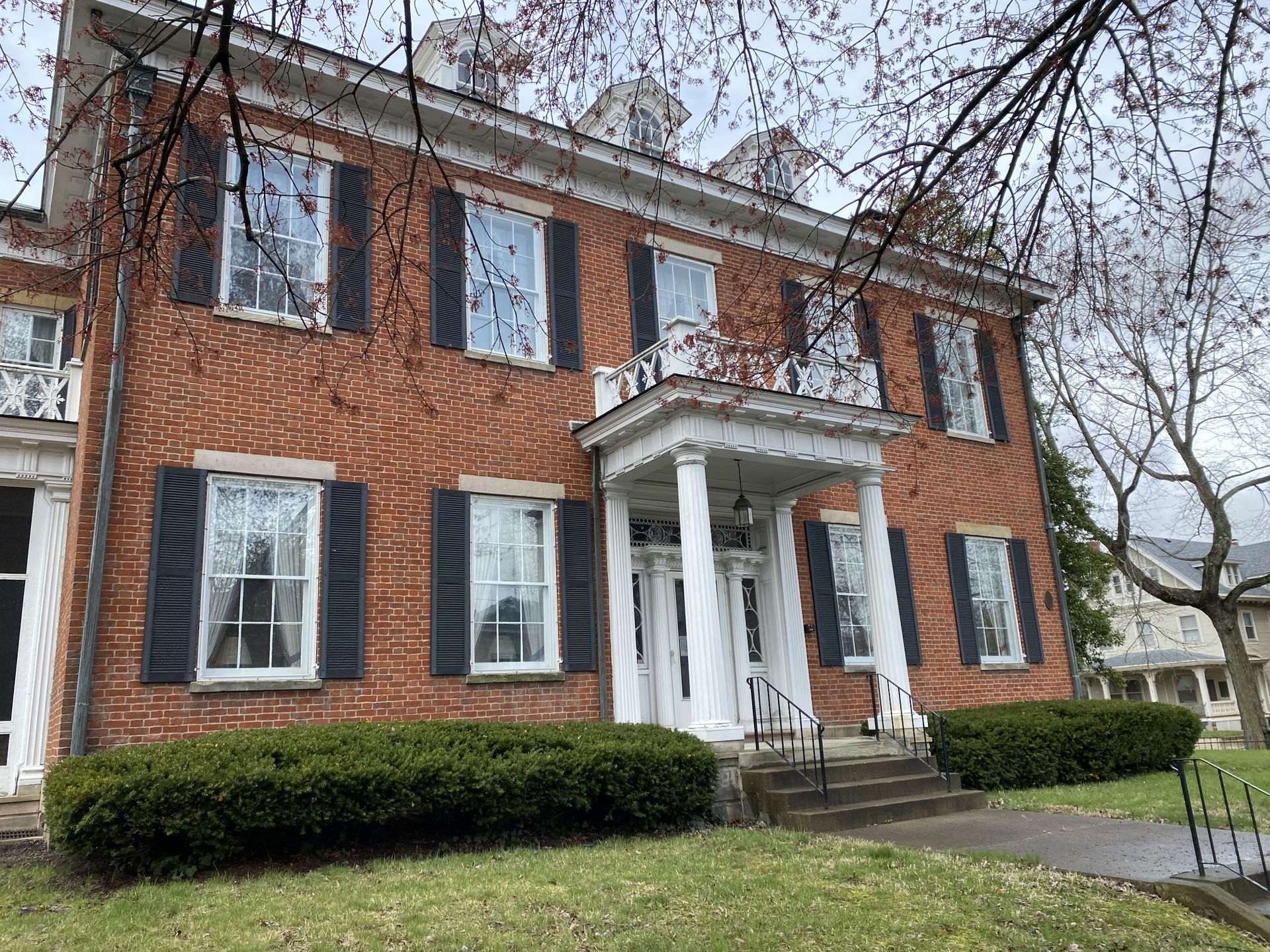 Built about 1835 for Henry Stanbery, law partner of Thomas Ewi…