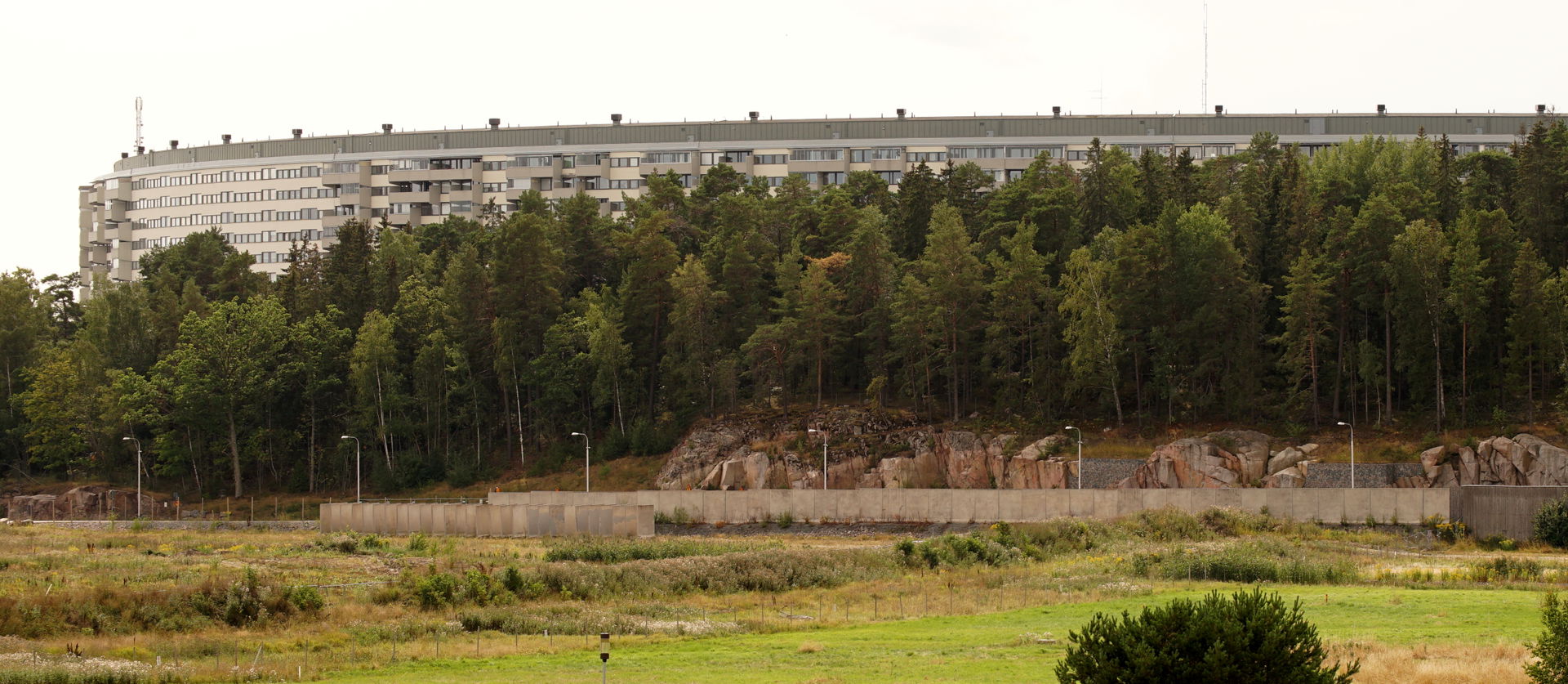 Grindtorp, view from Täby Park, 2021
