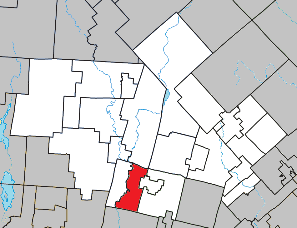 Location of Arundel, Quebec within Les Laurentides Regional Cou…