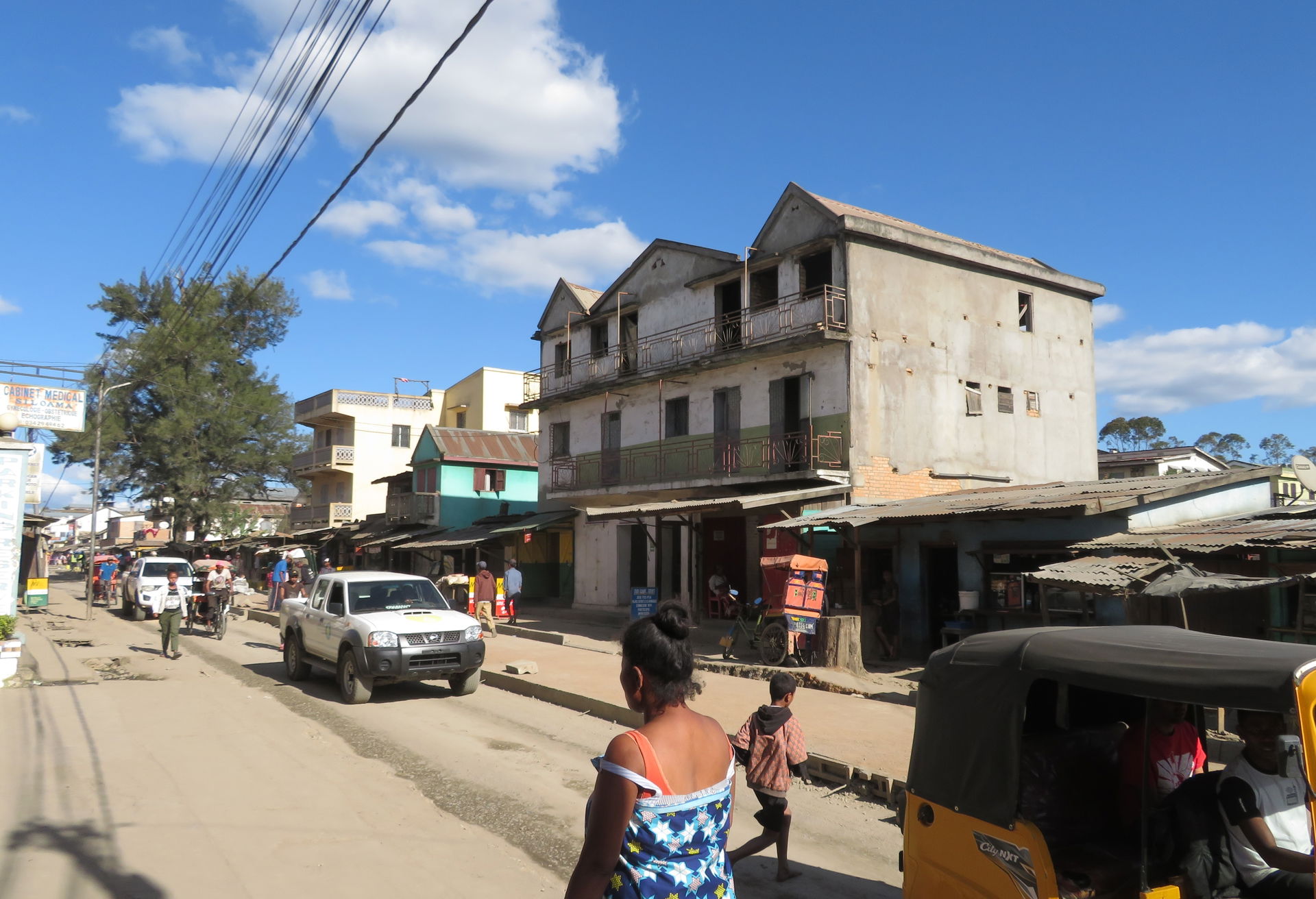 Main Street, Moramanga, Madagascar