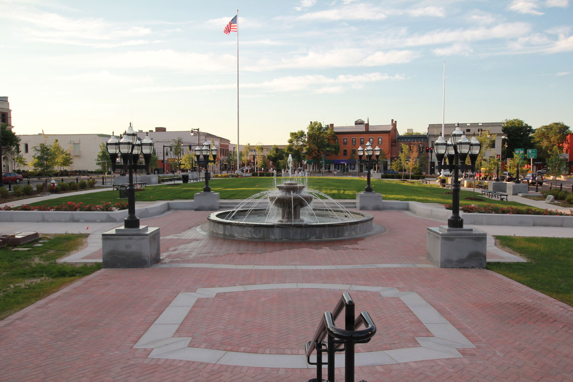 Photo from Park Square (AKA "The Green") in Westfield, Massachu…