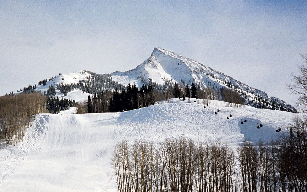 Mount Crested Butte in Crested Butte, Colorado, United States.