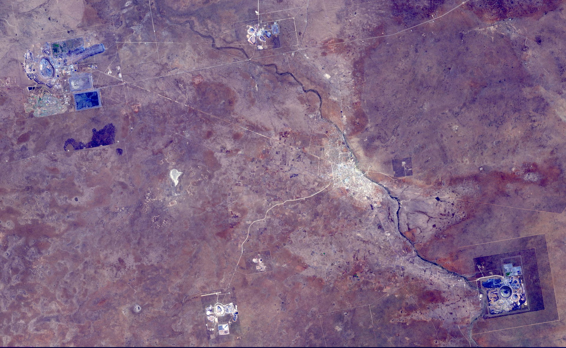 The Orapa diamond mine is the world's largest diamond mine by a…