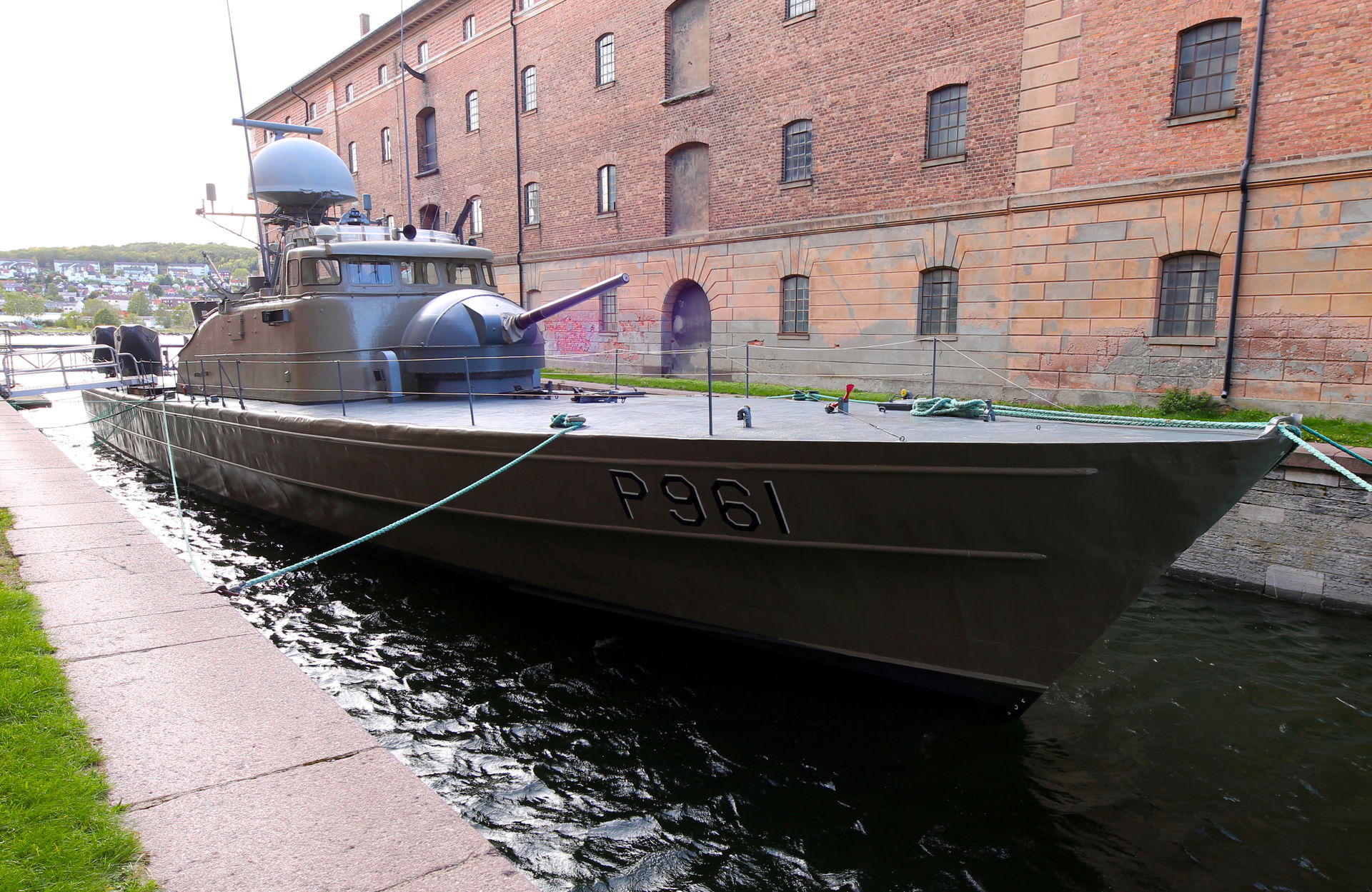 Norwegian Gun and Missile Fast Patrol Craft of the Strom class,…