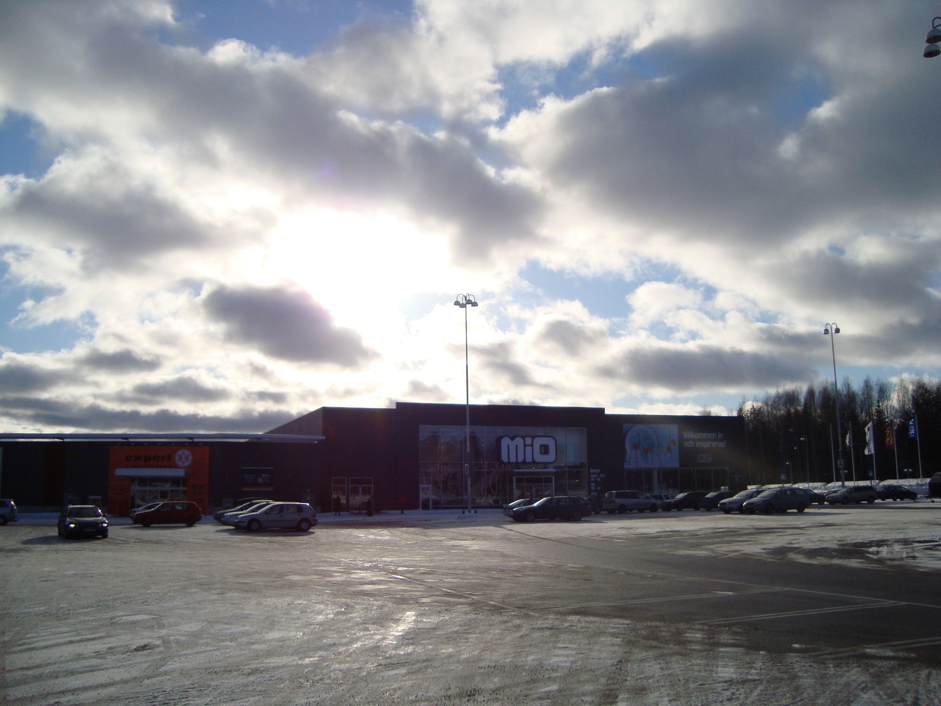 Mio furniture store in Valbo, Sweden.