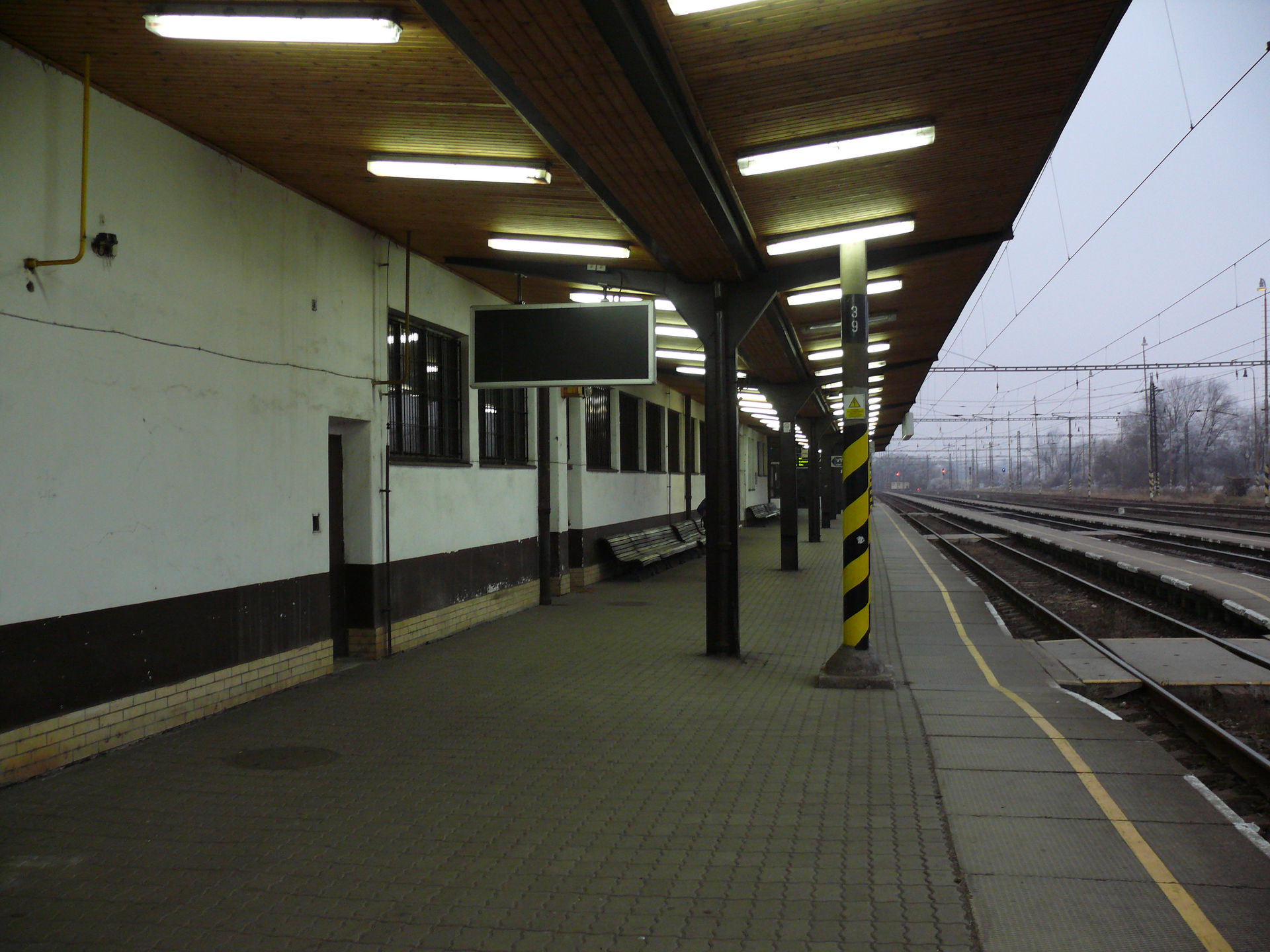 Liptovský Mikuláš train station.
