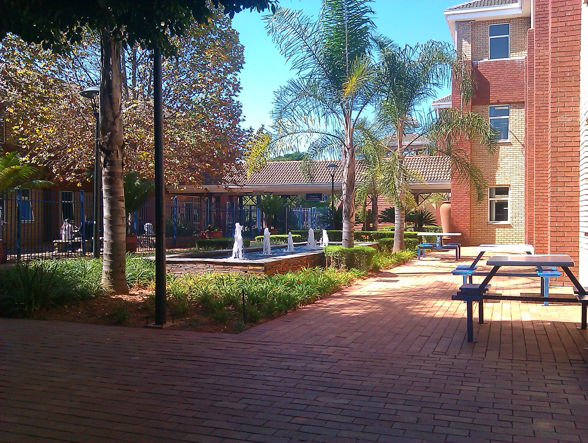 The entrance of Damelin, Randburg with the main building on the…