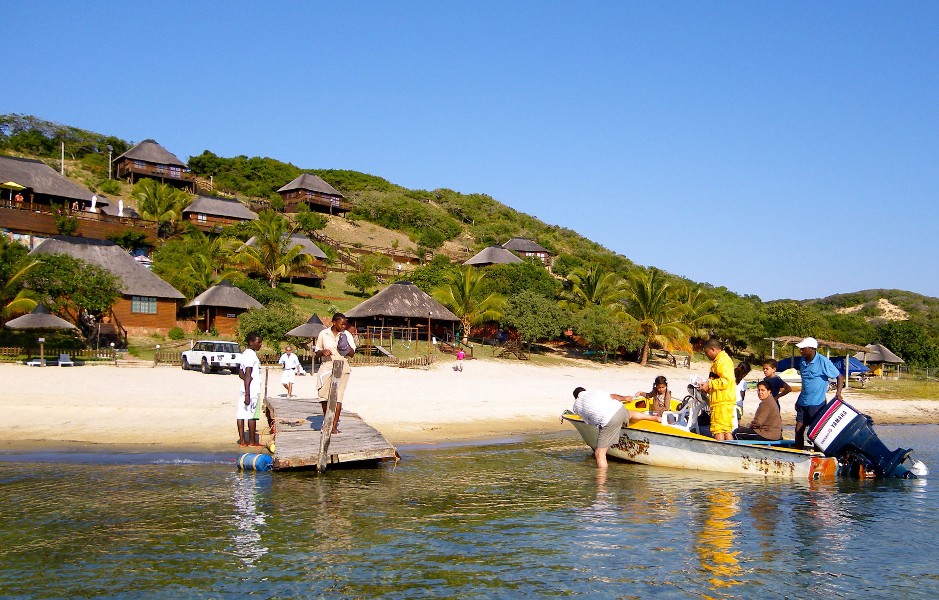 Beach of Praia de Bilene, Mozambique
