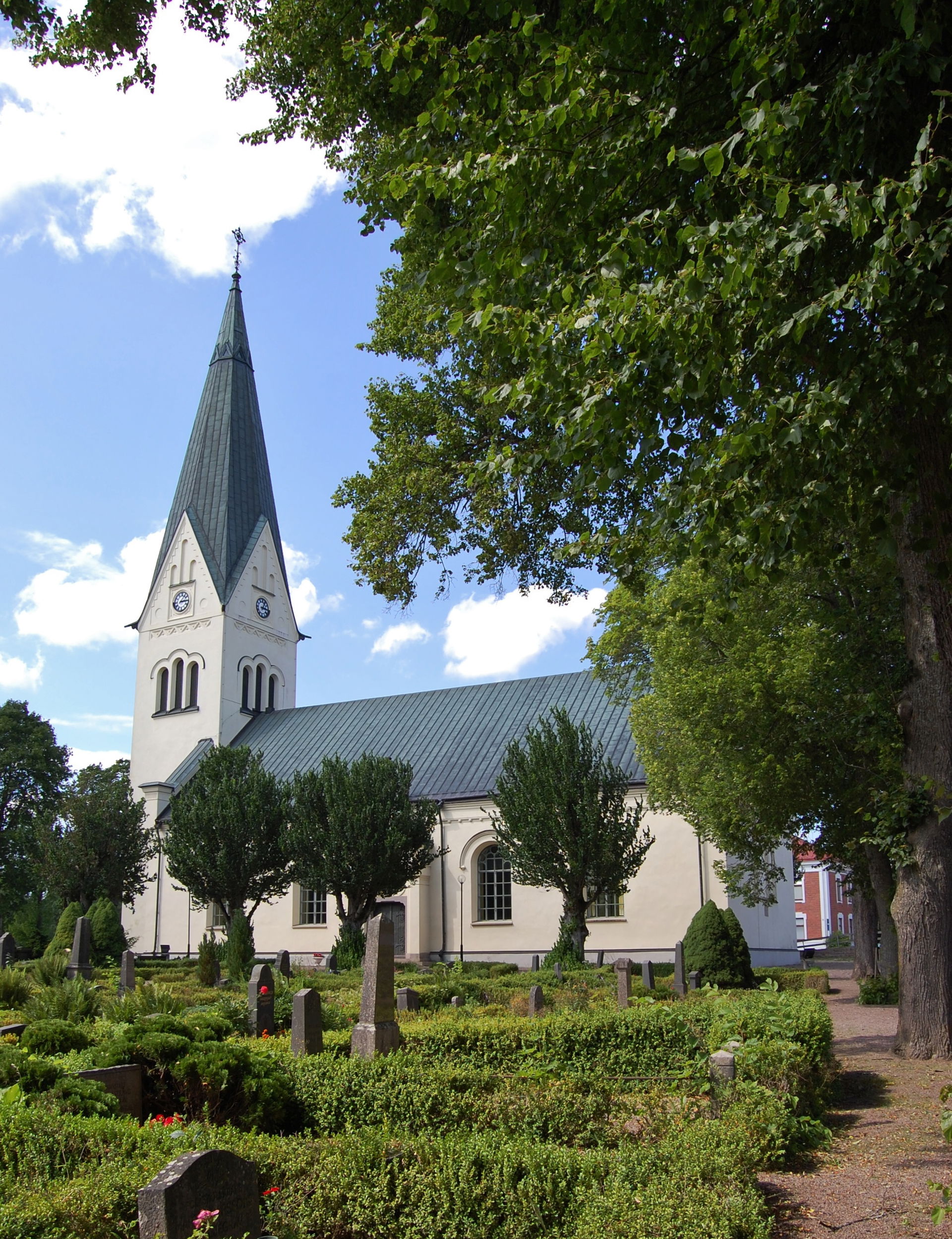 Högsby Church.Exterior.