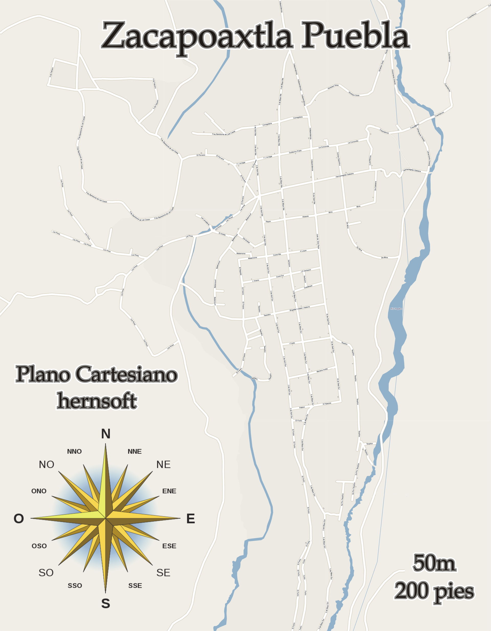 Mapa de zacapoaxtla