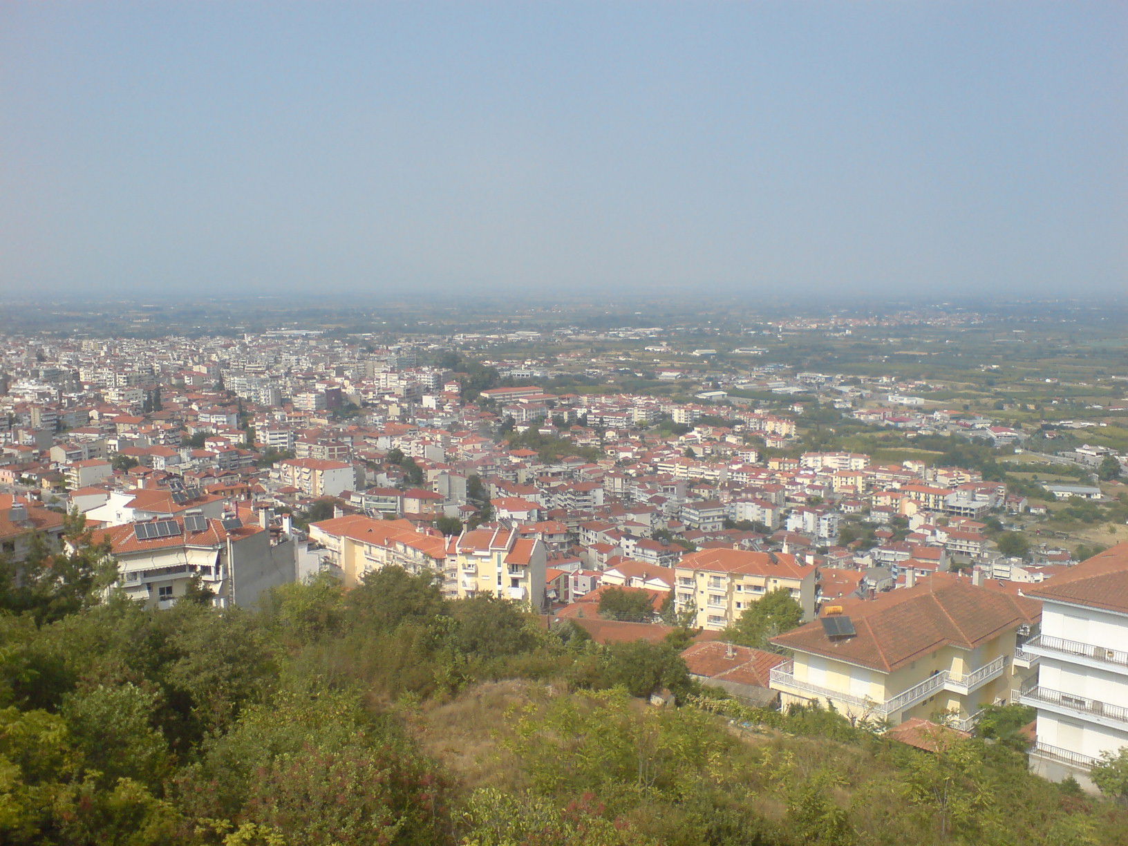 Veria downtown view in September 2007.