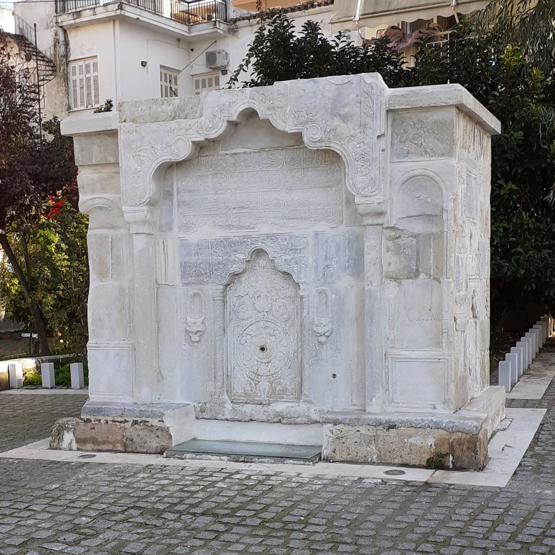 Ottoman fountain in Chalkida, Greece. It was constructed in 162…