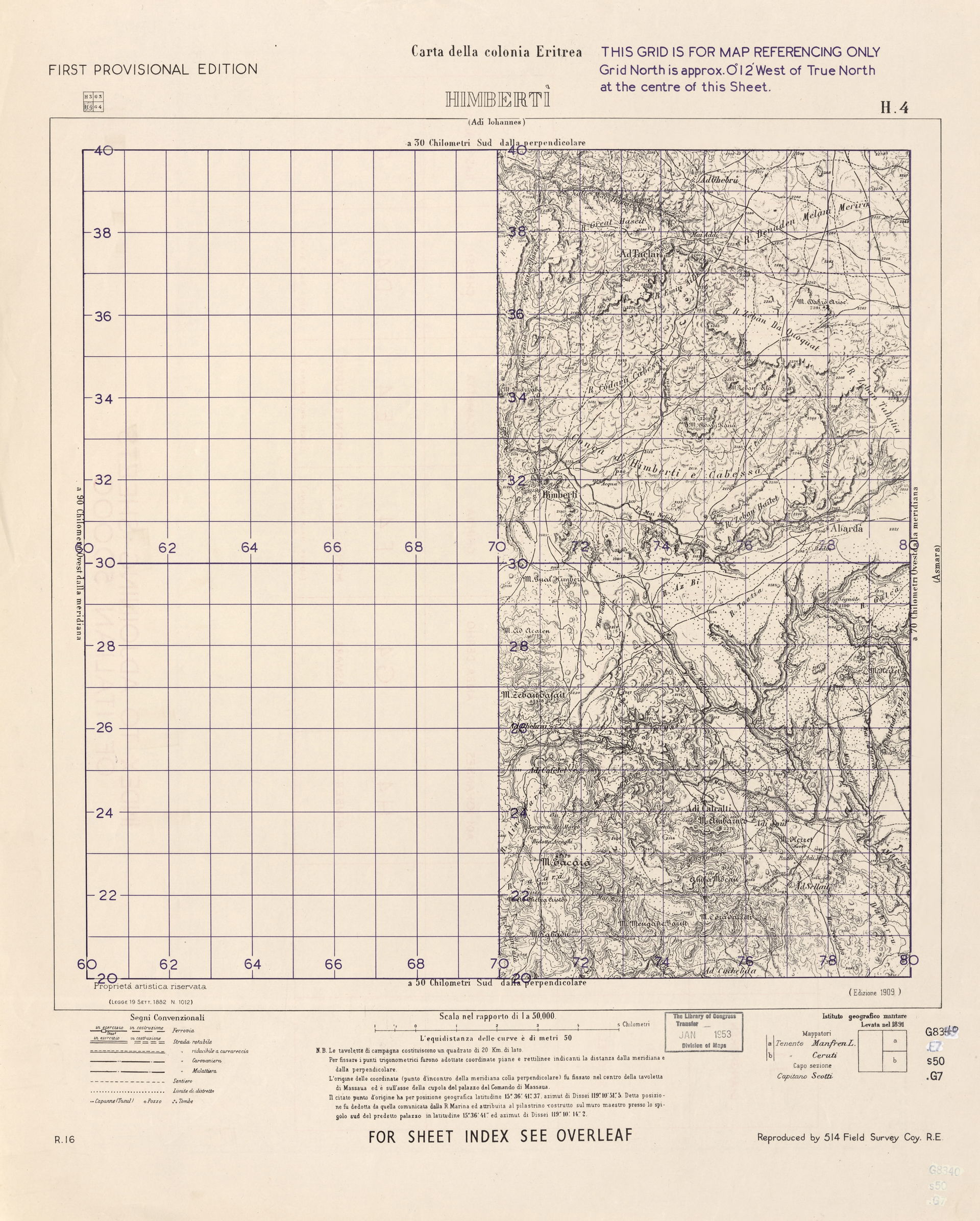 Relief shown by hachures, form lines, and spot heights. Geograp…