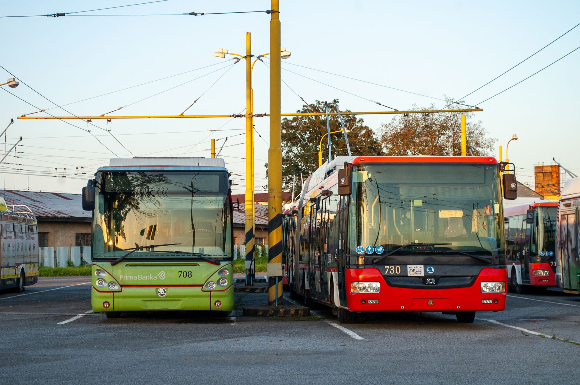 photo of prešov trolleybuses