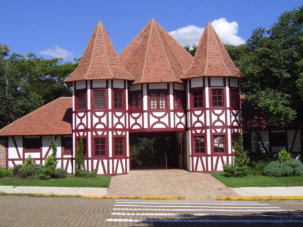 Parque histórico de Lajeado - RS "Deutscher Kolonie Park". Foto…