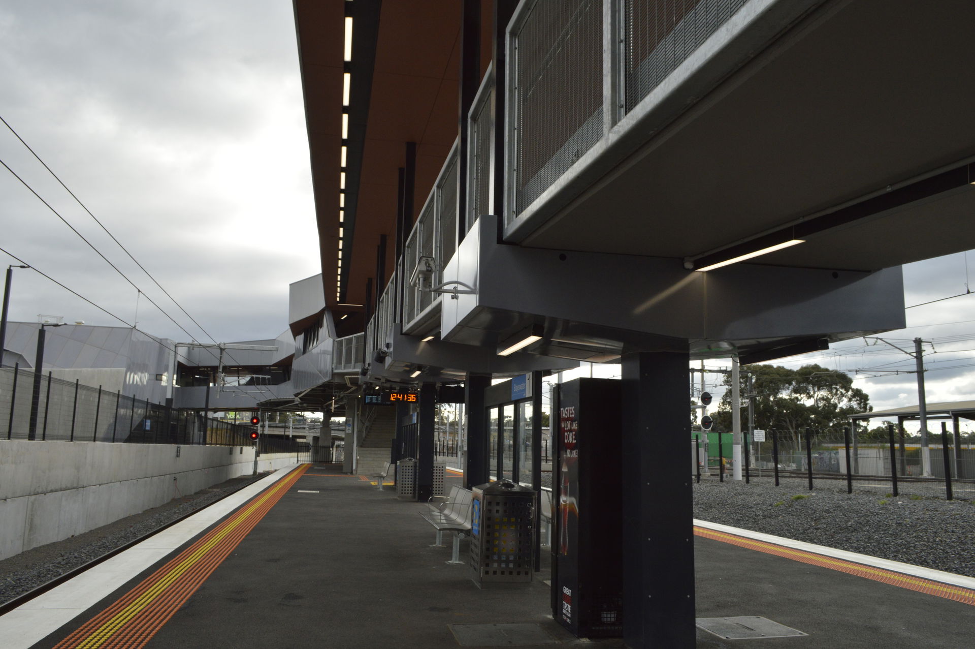 Looking north in July 2017.