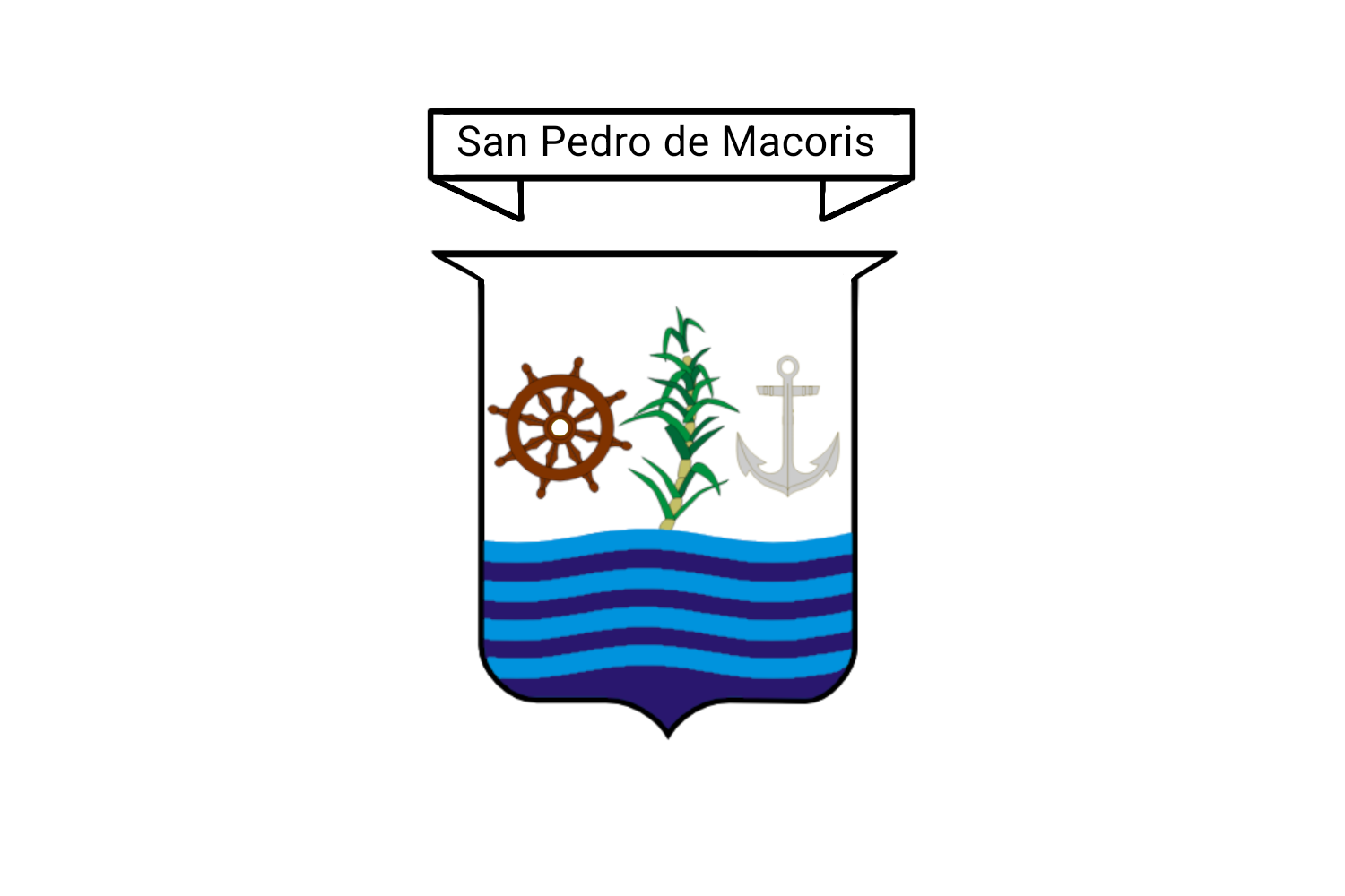 Flag of San Pedro, Dominican Republic