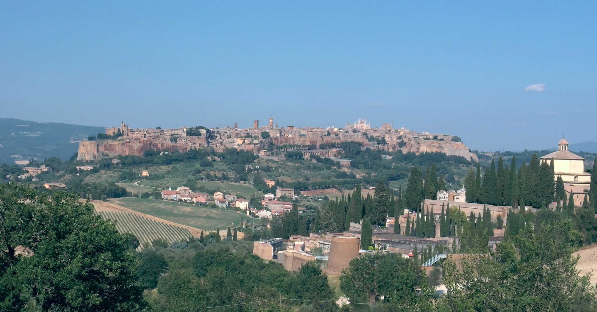Orvieto, Stadtansicht