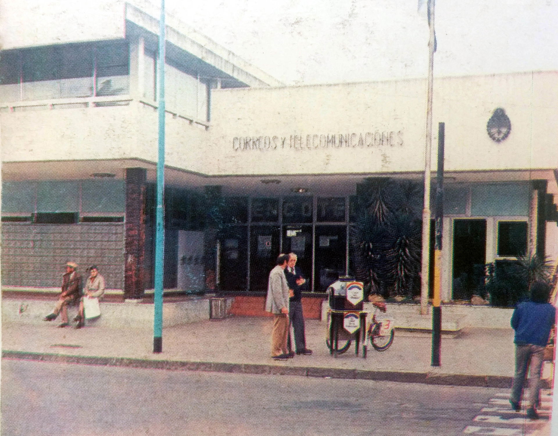 "Encotel" post building in Chivilcoy, BA