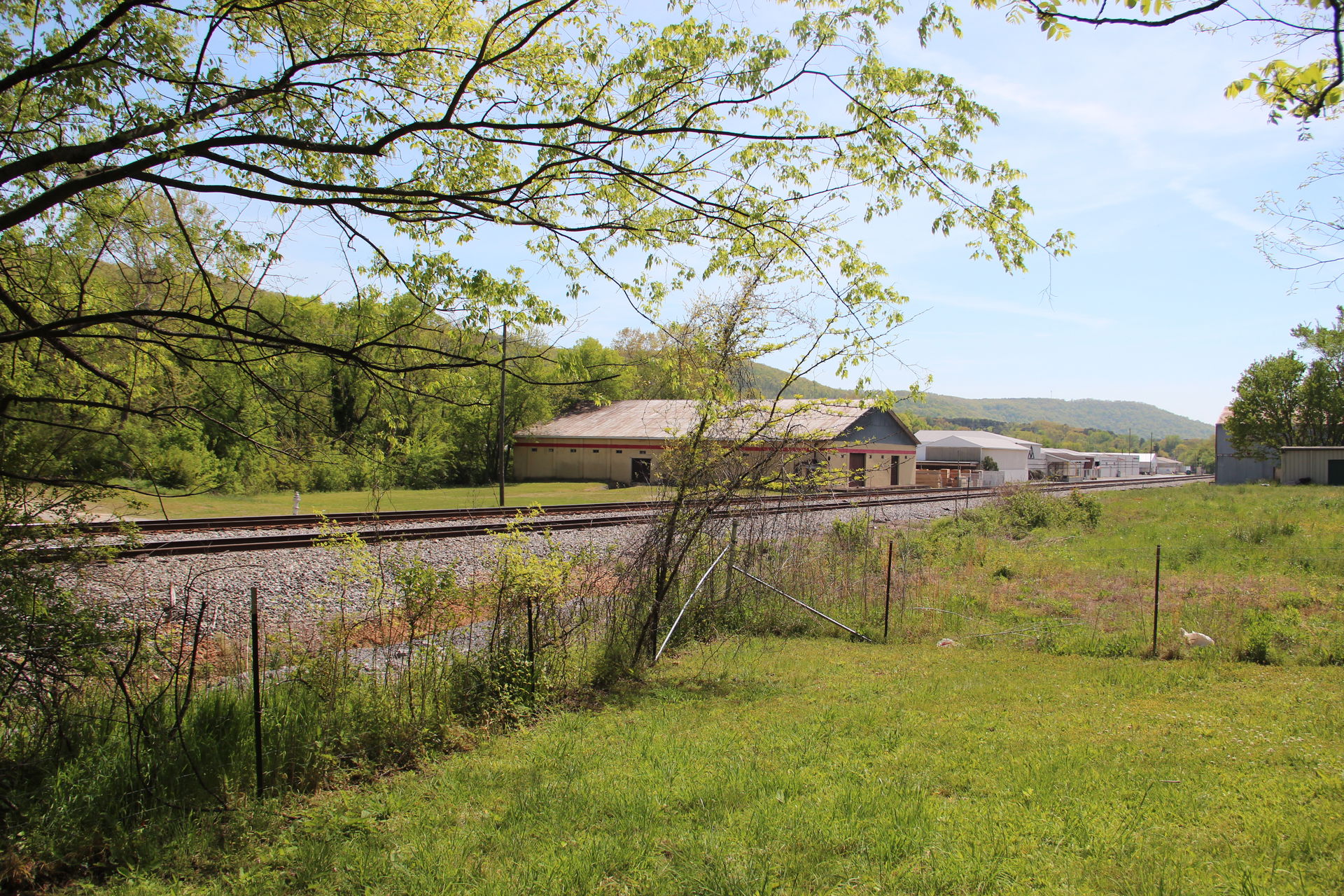 Railroad tracks, Fort Payne, Alabama