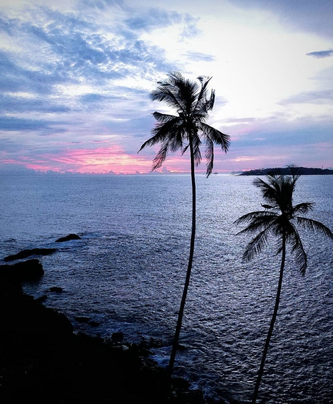 Sunset in Mirissa Sri Lanka
