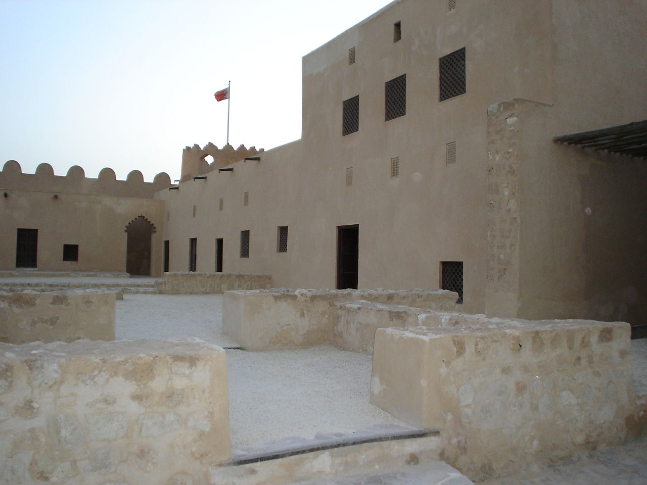 Picture of Riffa Fort interior.
Photography: Shijaz Abdulla / S…