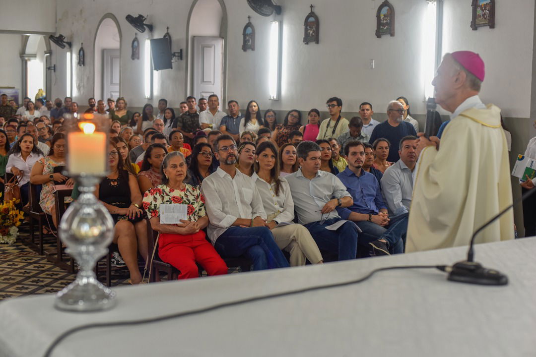 Mass for the 265th anniversary of Macapá at the Igreja Matriz d…