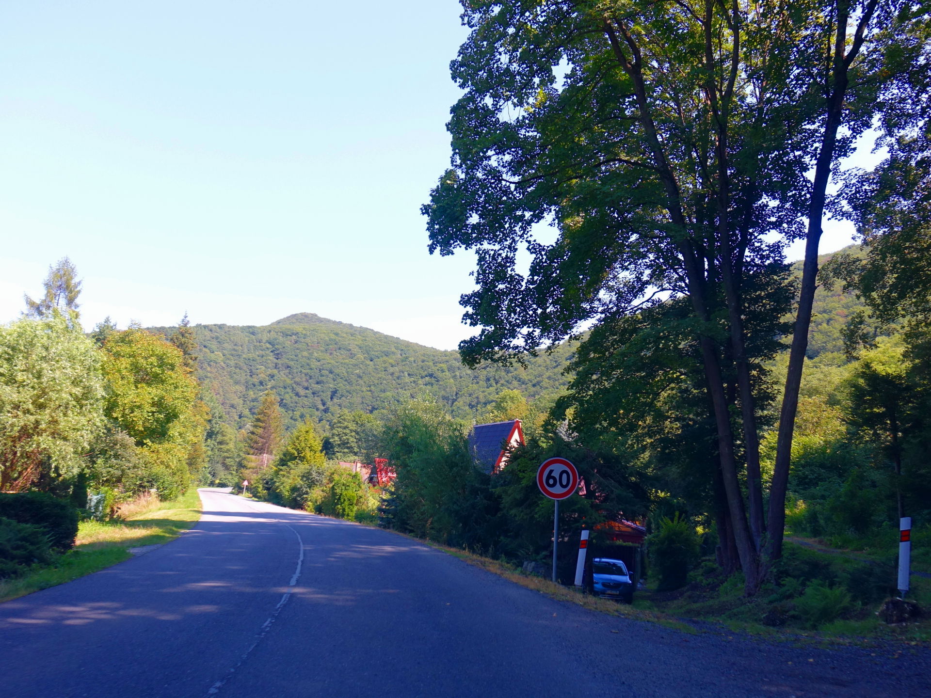 Leto 2023. Kysak. cesta III/3354, okres Košice okolie. Slovensk…