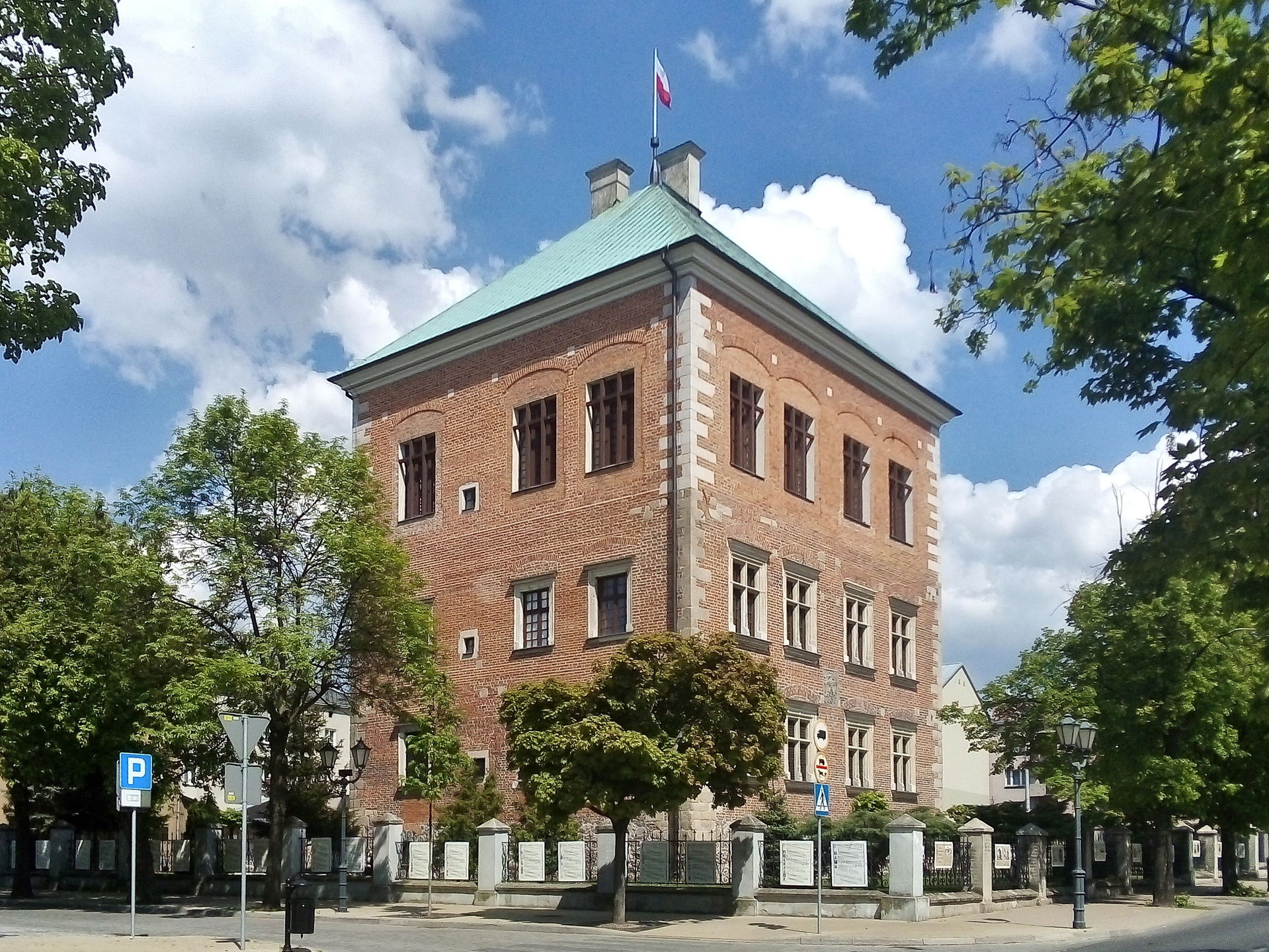 Royal Castle in Piotrków Trybunalski in Poland.