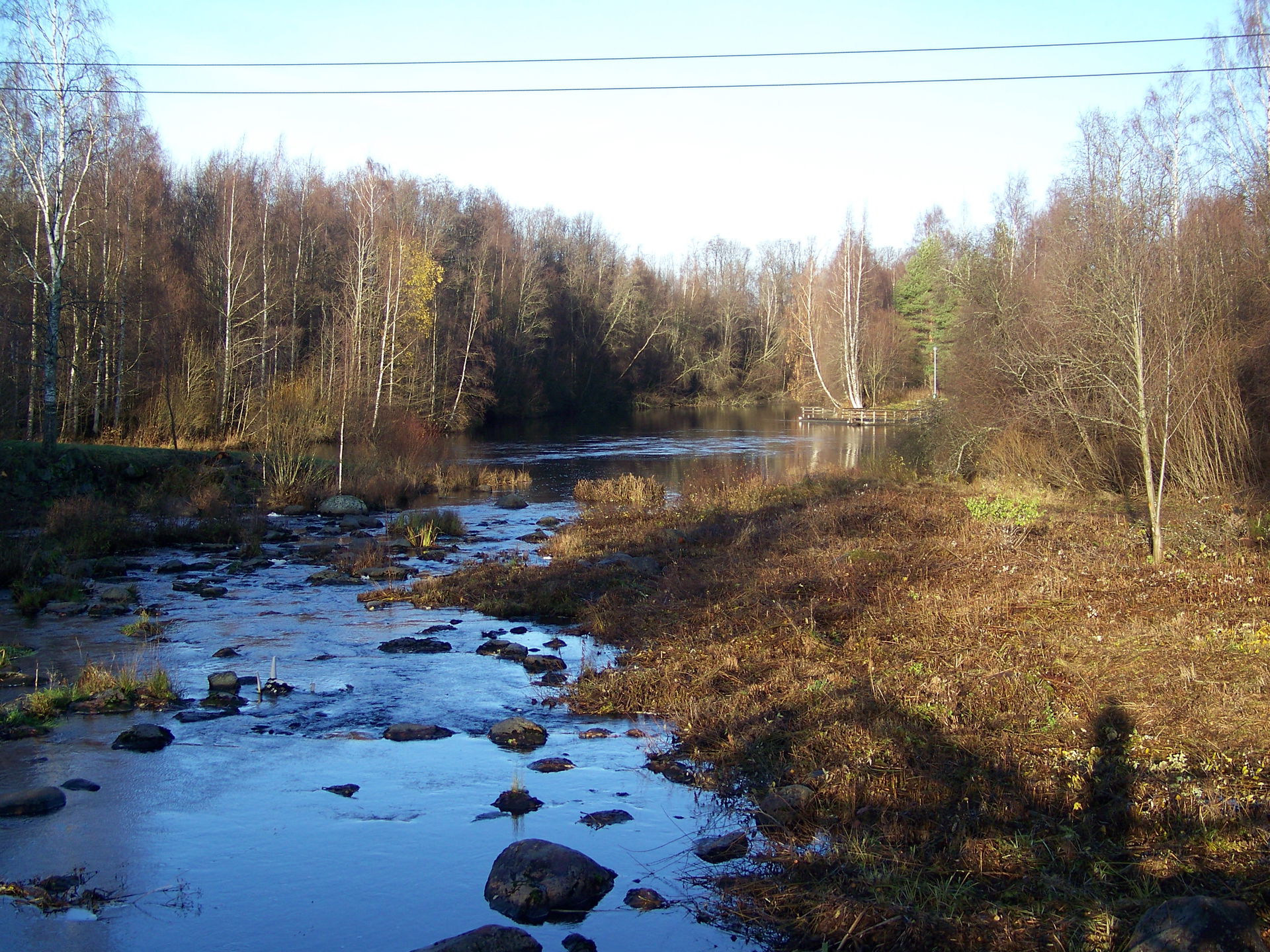 Seinäjoki river in Seinäjoki, Finland