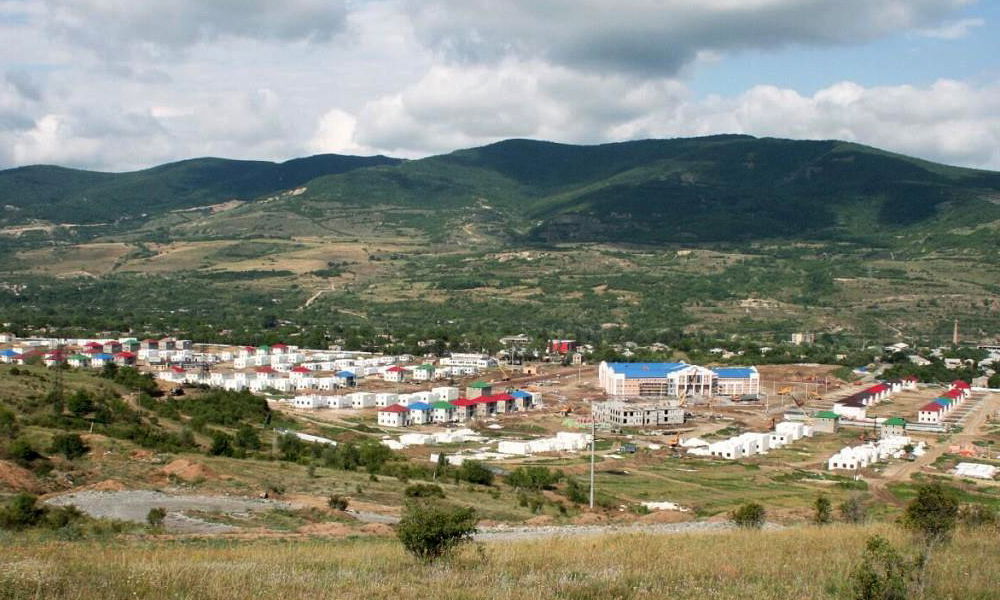 The Moskovskiy microdistrict of Tskhinvali was constructed betw…
