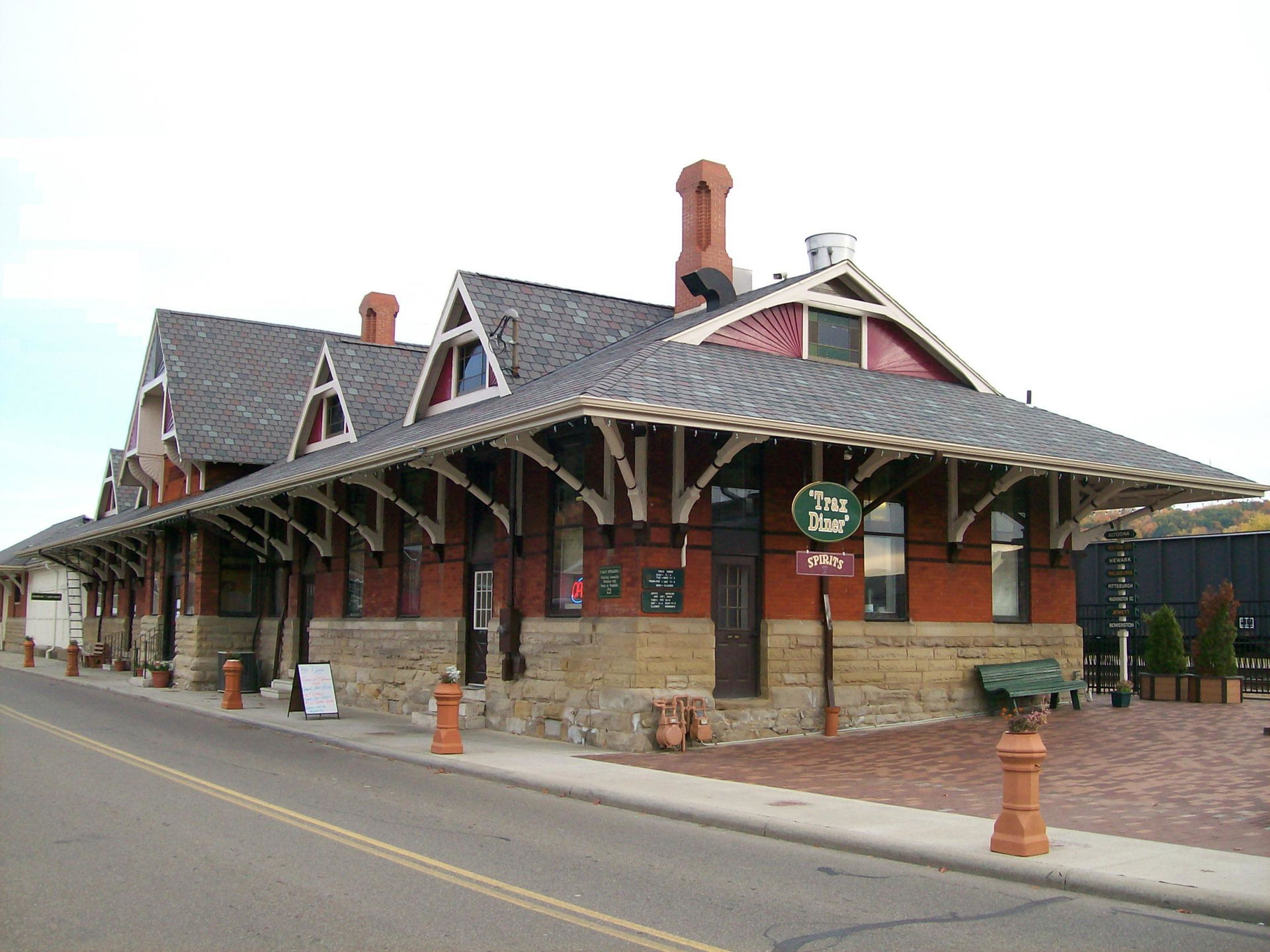 The Pennsylvania Railroad Depot and Baggage Room also known as …