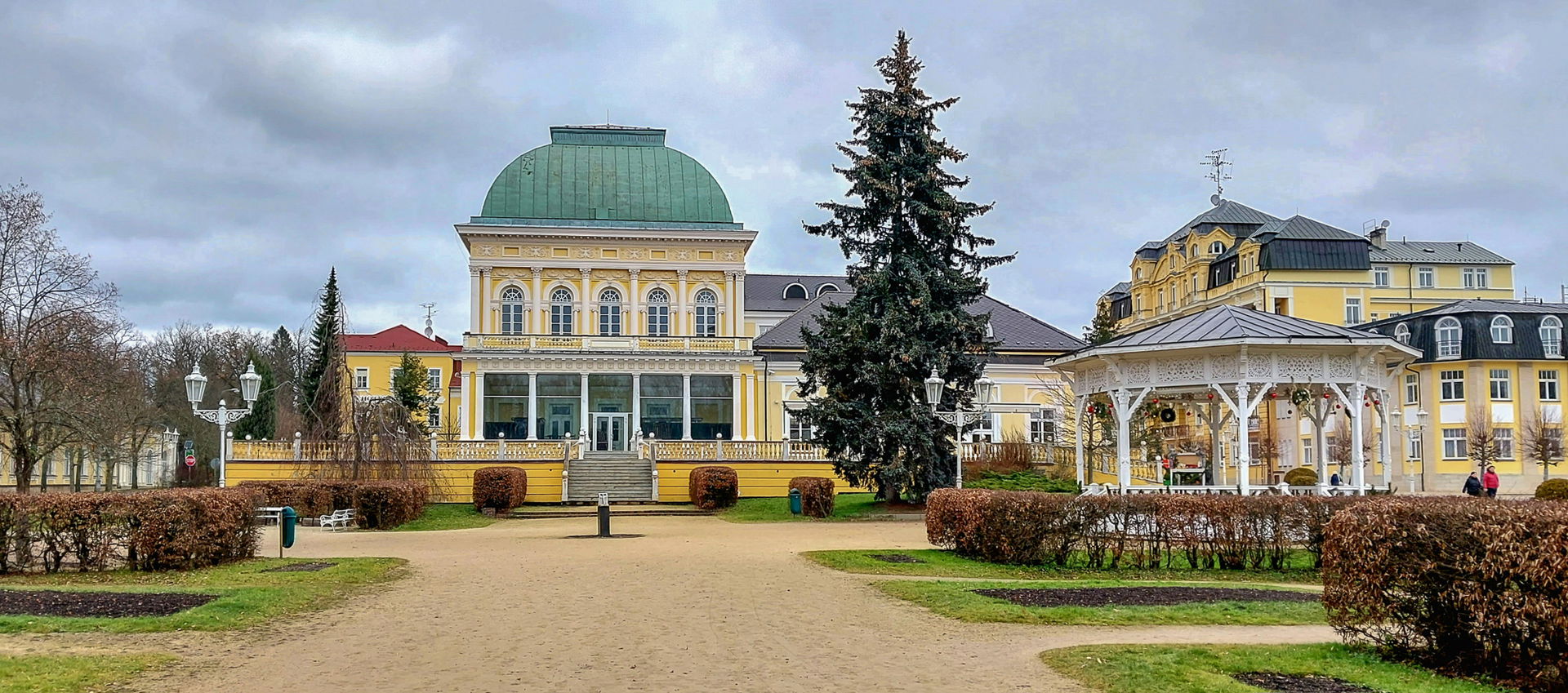 Františkovy Lázně centrum a kasíno