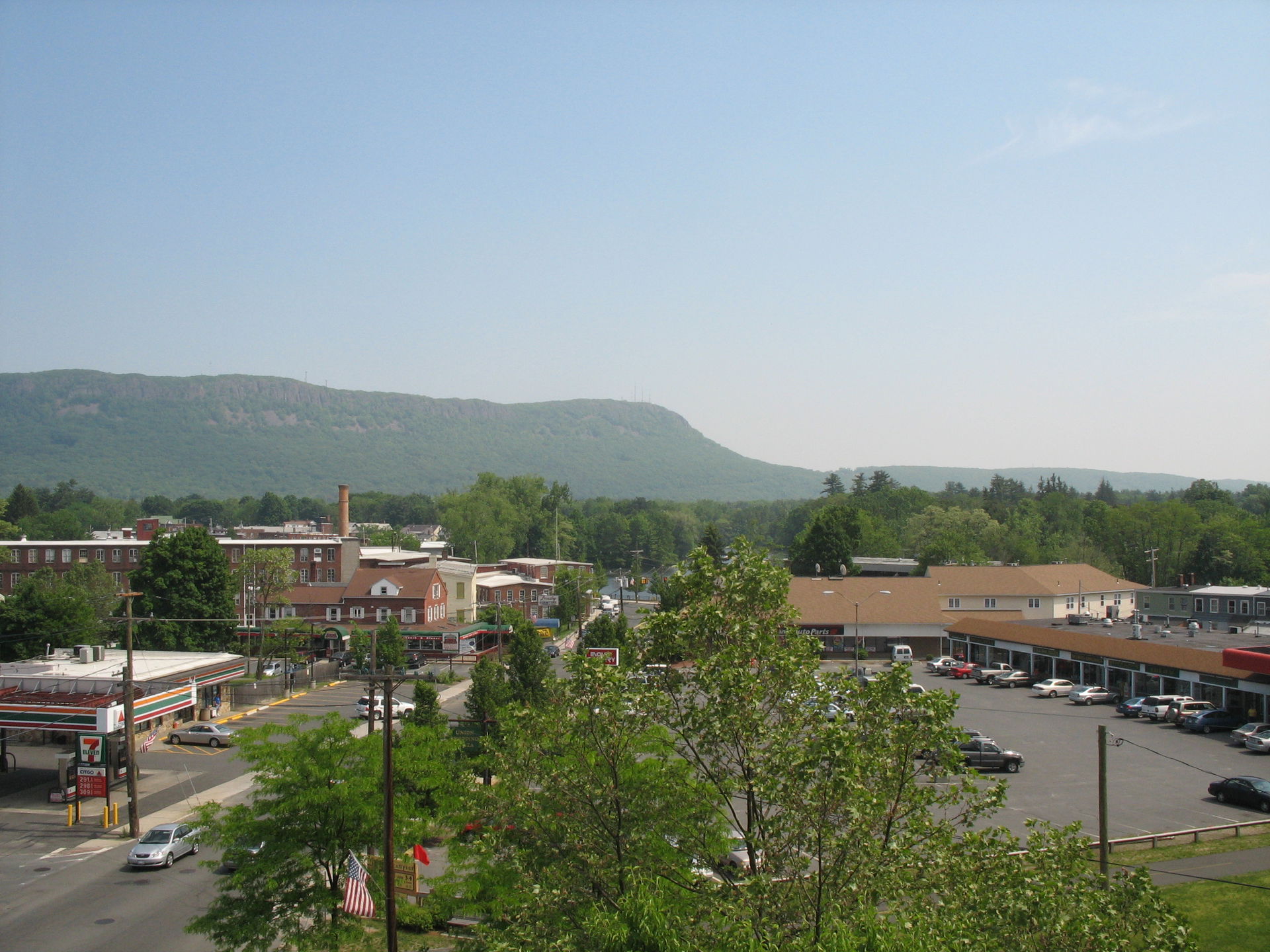 View of Mount Tom from the top of the old Easthampton fire stat…