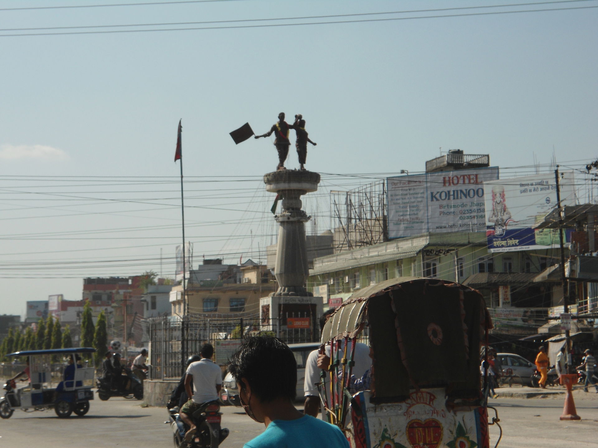statue in birtamode city