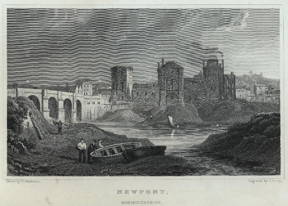 A view of a bridge and a boat in the foreground.
