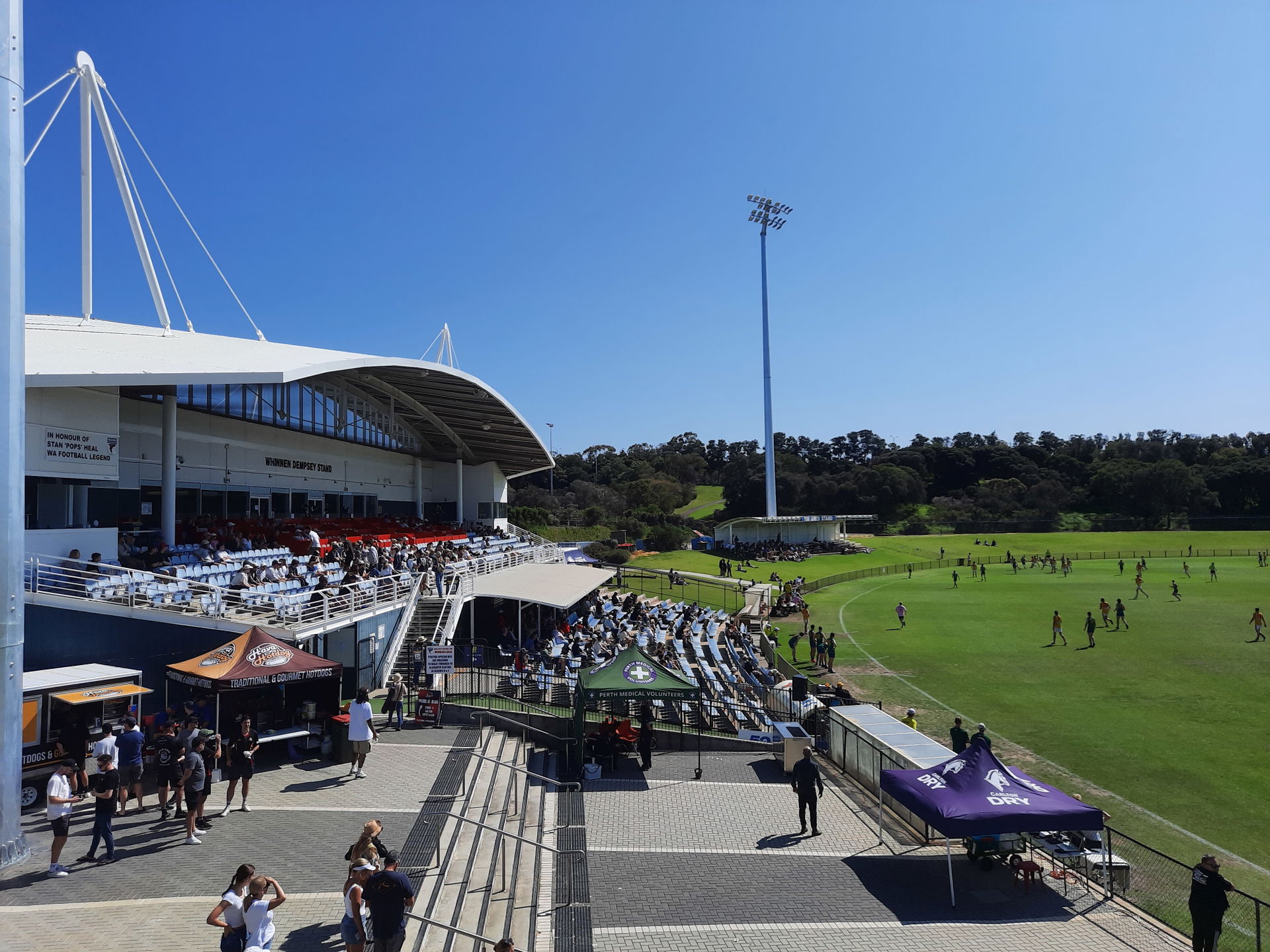 joundalup stadium on pfl a grade finals