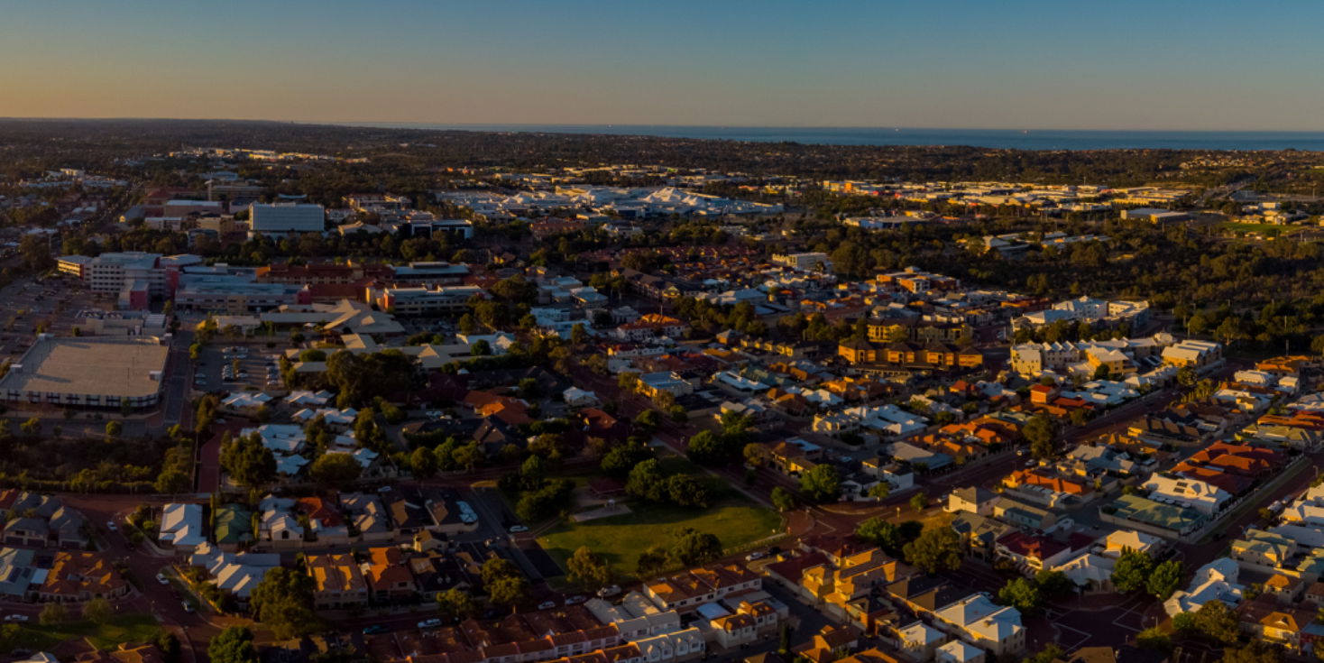 Cropped version of CBD adjacent to Lake Joondalup.jpg