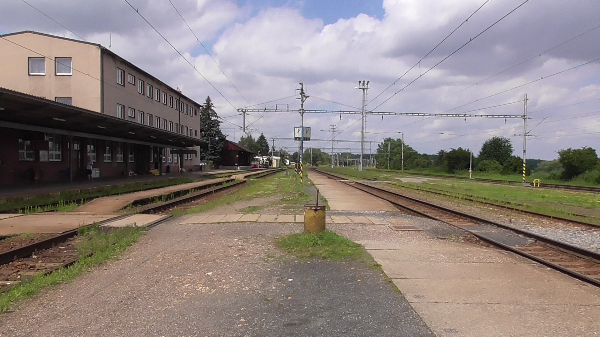 Chlumec nad Cidlinou train station on 21st July 2020. The photo…