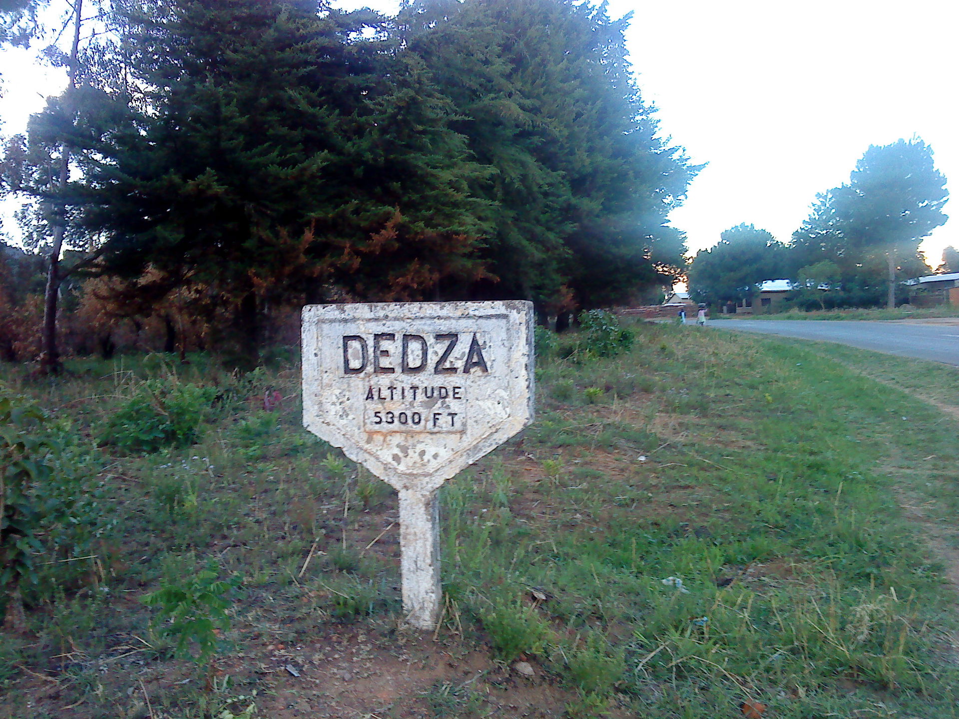 Dedza altitude marker