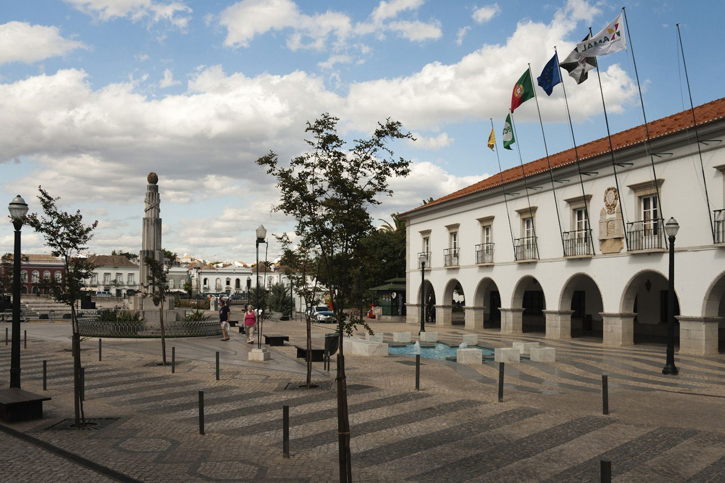 The Camara Municipal located on Praça da República in the town …