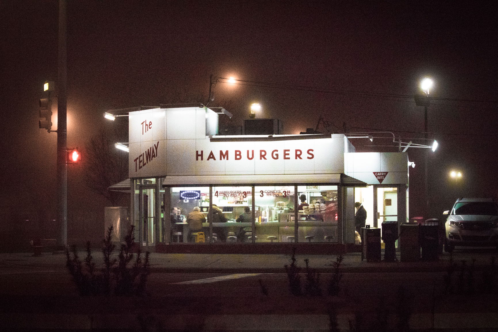 Telway Hamburgers at the corner of John R and 11 Mile Rd in Mad…