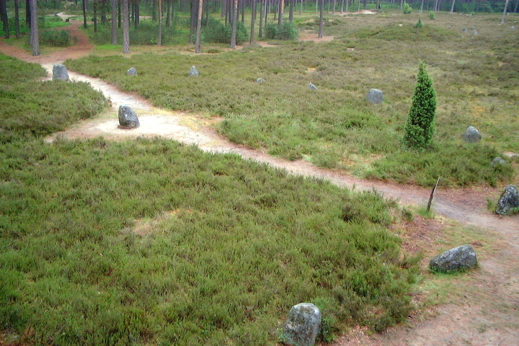 Poland, Odry - stone circle.