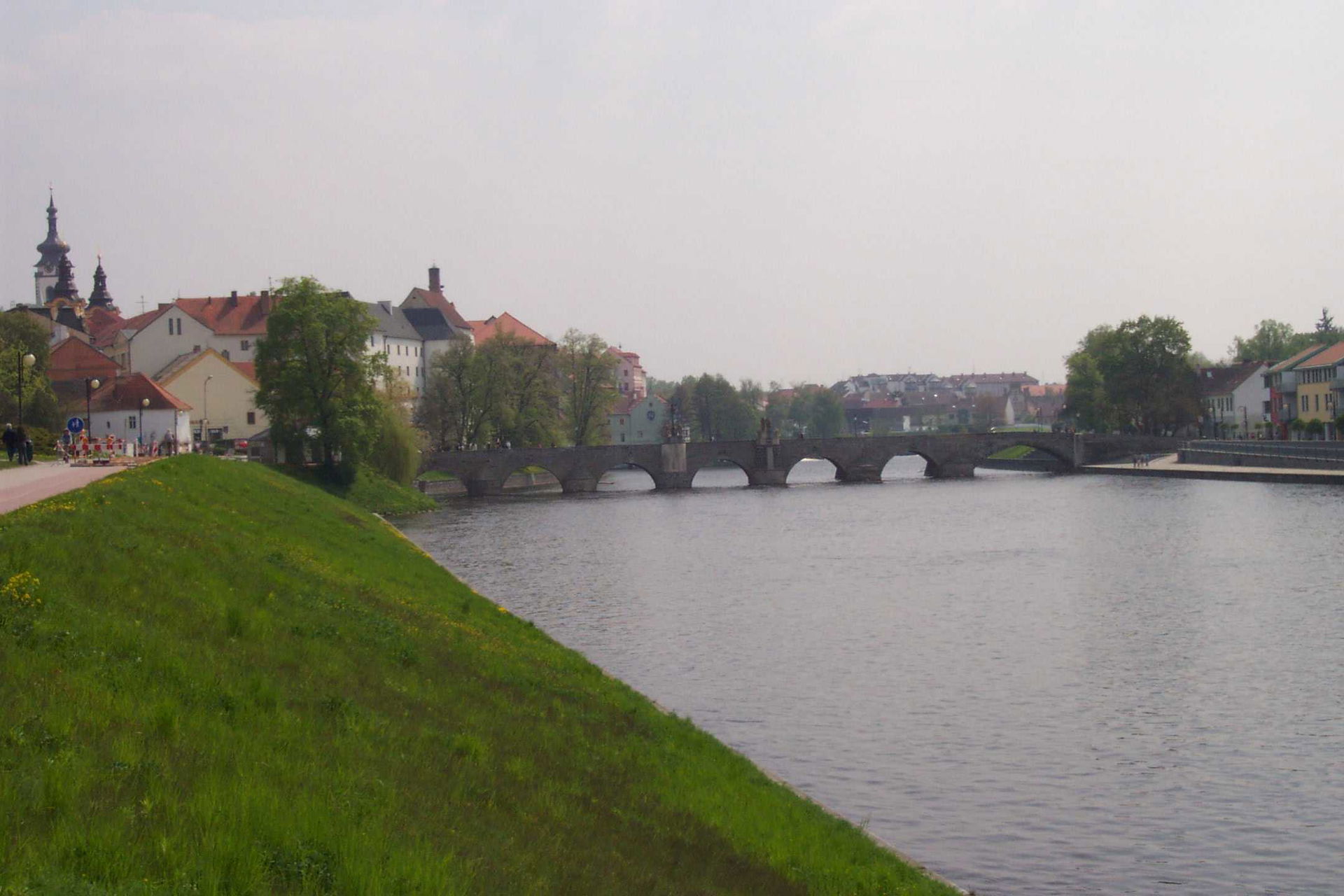 Bridge in the city of Písek (CZ) - Most ve městě Písek