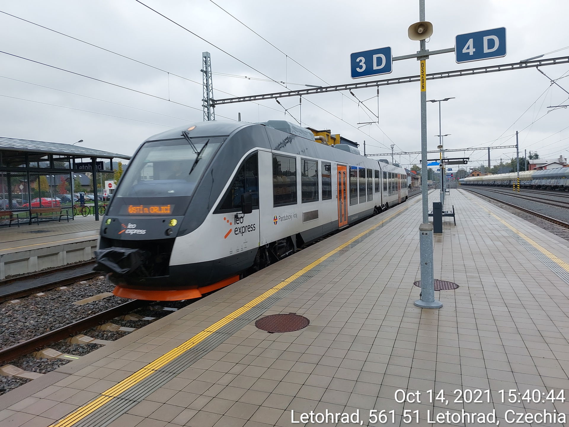 Letohrad (railway station in Letohrad, Czech Republic), the die…