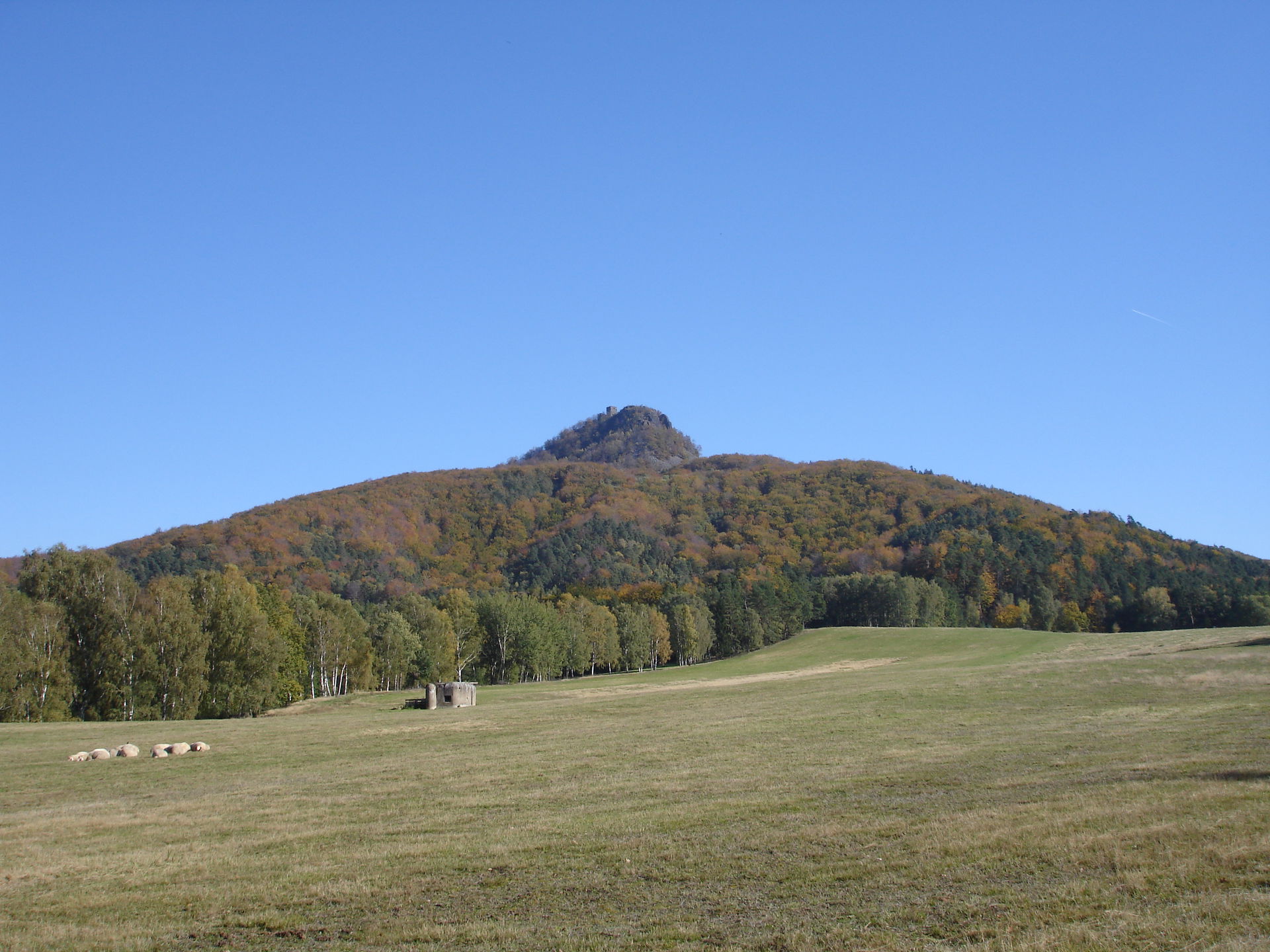 mountain Ralsko, Czech Republic
