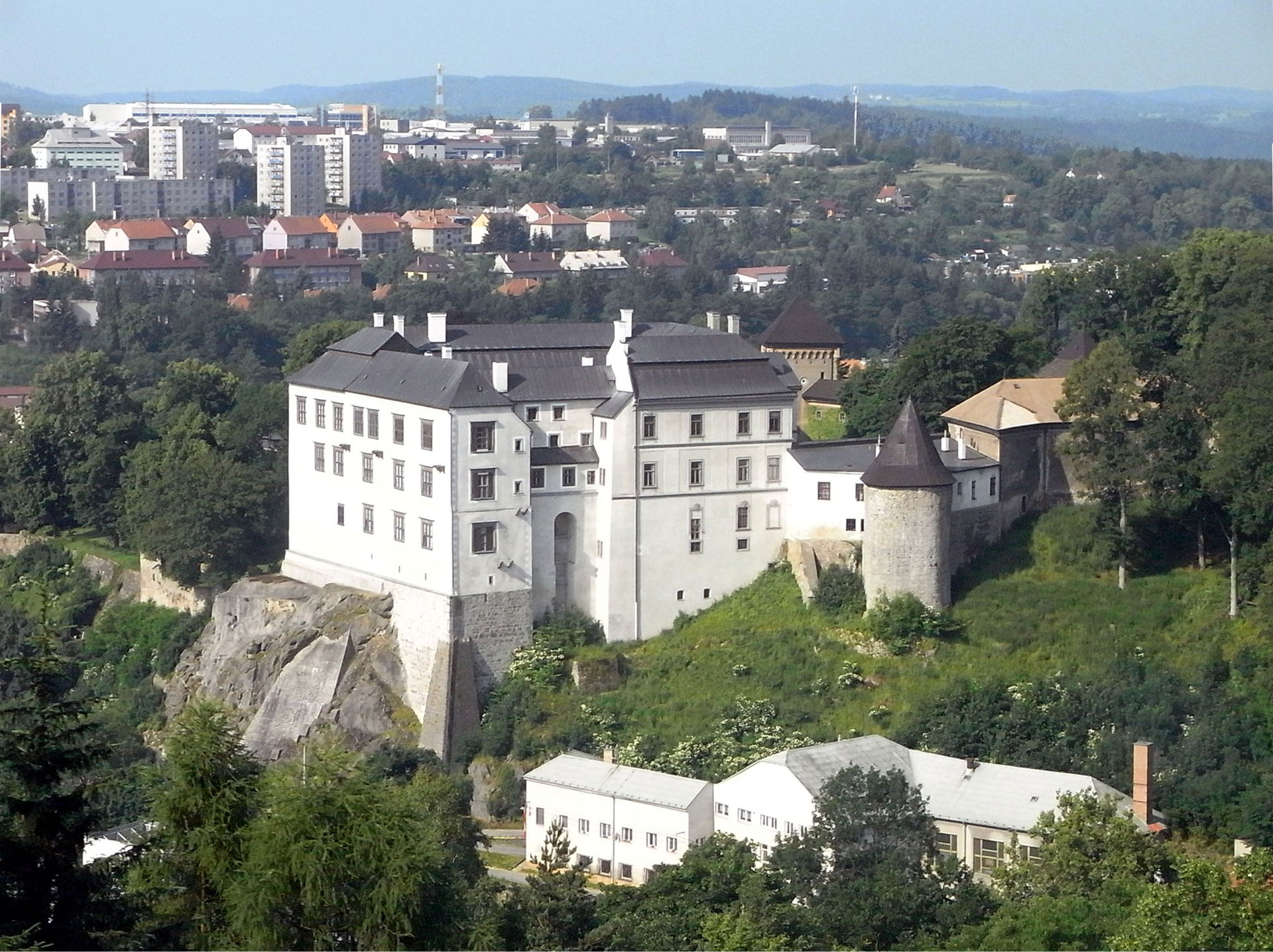 Renaissance-Schloss Velké Meziříčí (Groß Meseritsch, CZ).