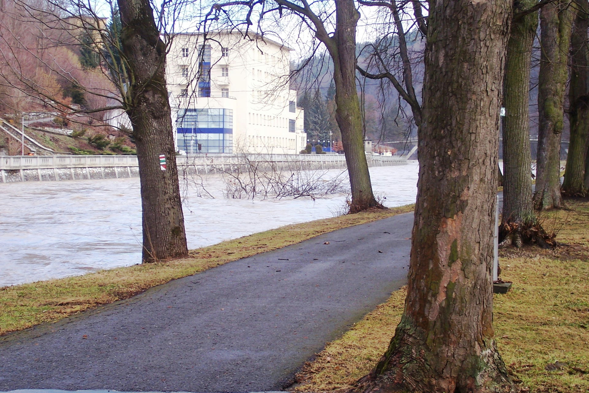 Teplice nad Bečvou, Přerov District, Czech Republic. Bečva Rive…