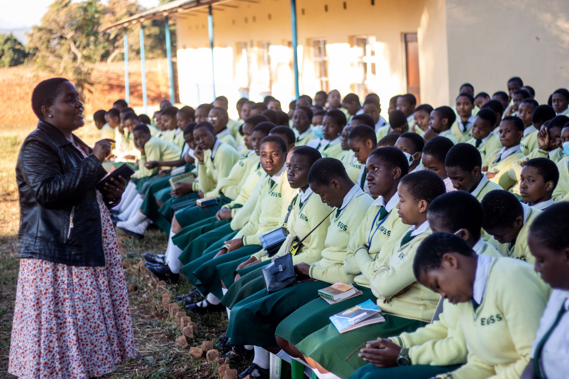 Ms Elida Kamanga a Lecturer at Mzuzu University at Ekwendeni Gi…